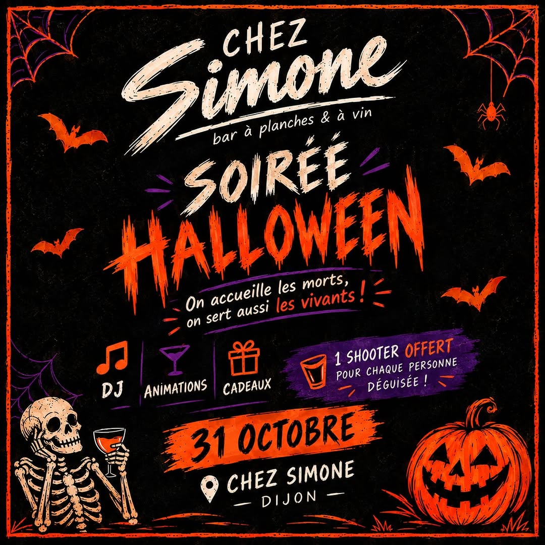 🎃 Soirée Halloween Chez Simone 🎃