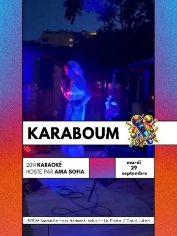🌈 Karaboum ! Karaoké du Boum ! 🌈