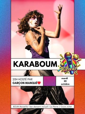 🌈 Karaboum ! Karaoké du Boum ! 🌈