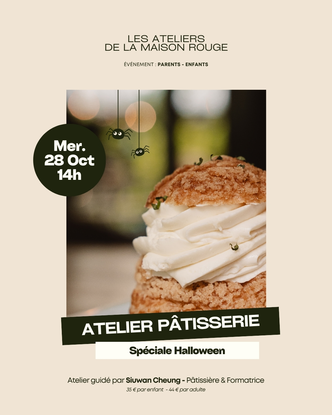 Un peu de pâtisserie, une touche d’Halloween et un moment à partager en famille. 🎃