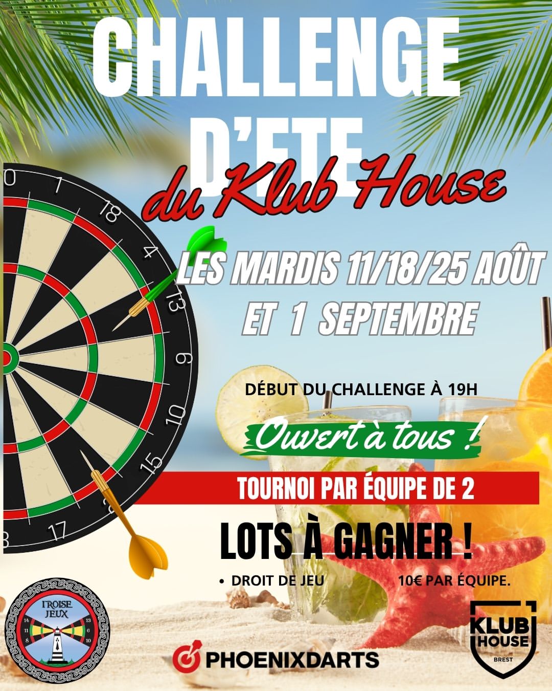 ☀🎯 Le challenge d’été débarque au Klub House !
