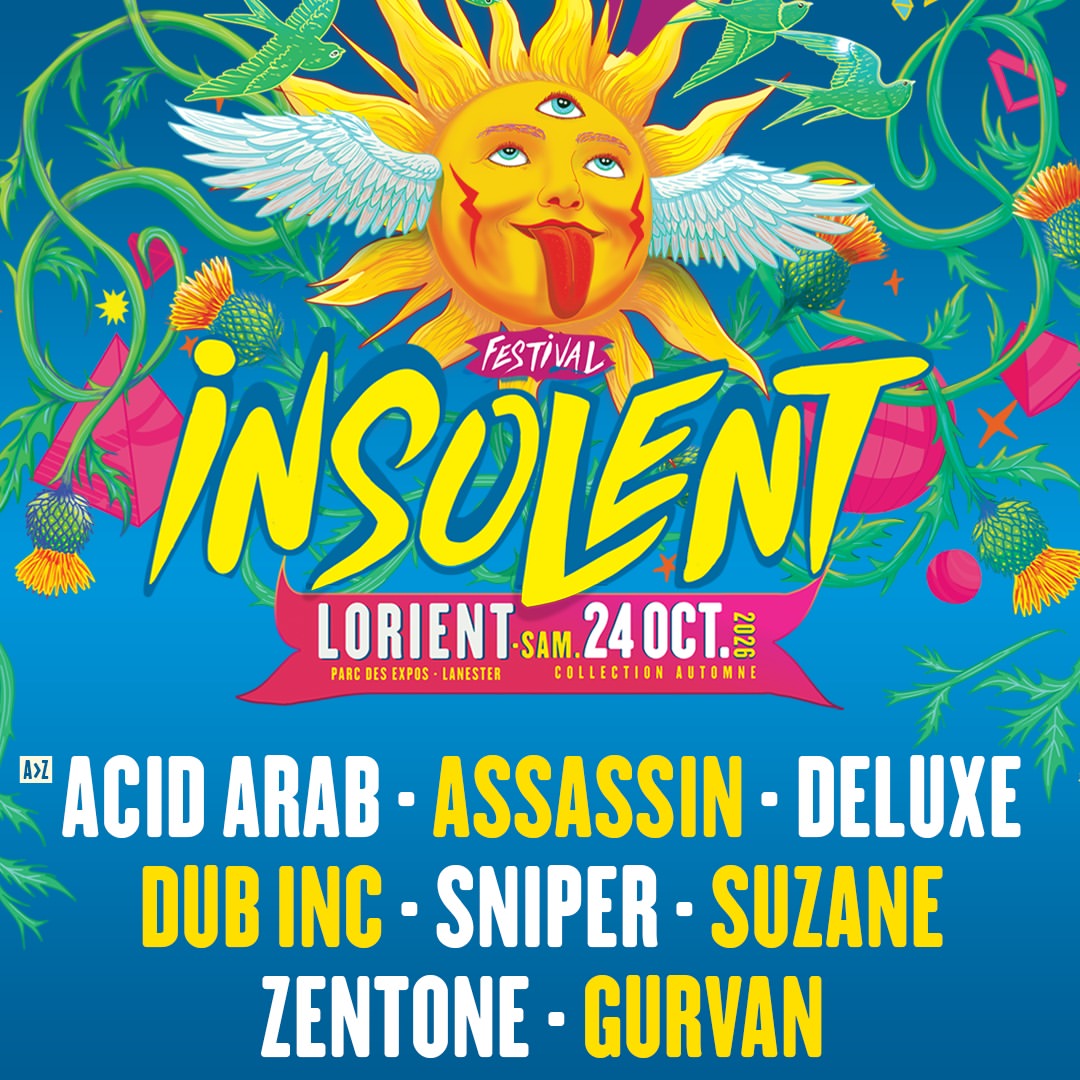 Mais bonne nouvelle : ACID ARAB viendra faire vibrer le Festival Insolent avec un mélange musical ex