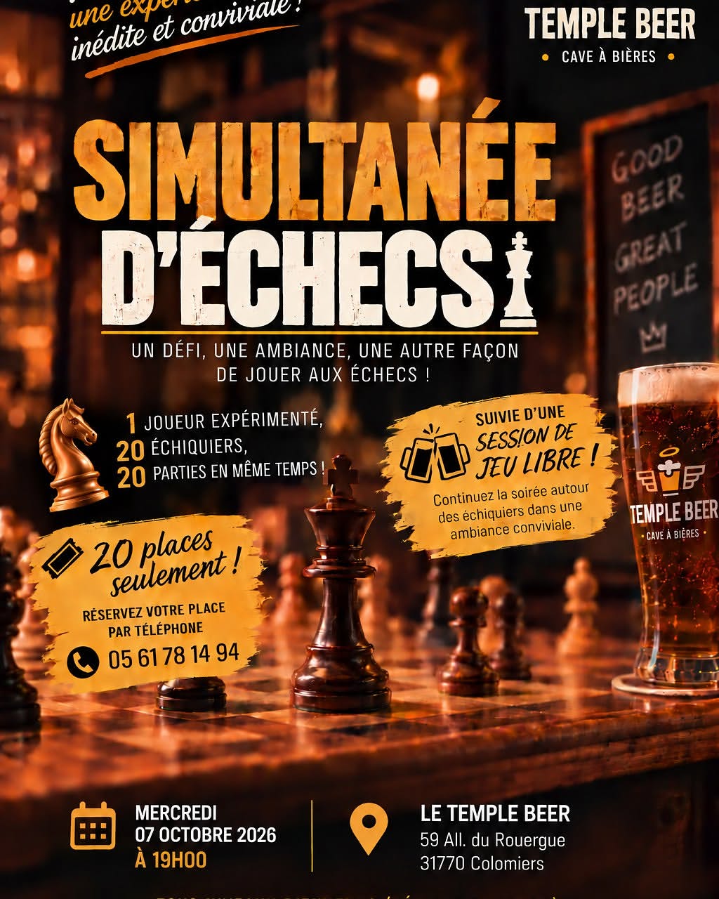 Soirée Échecs ♟