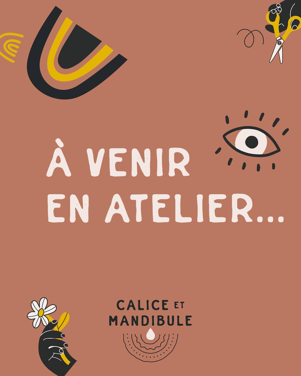 ☀ Les ateliers créatifs de l'été au Havre chez Calice et Mandibule ! 🏻