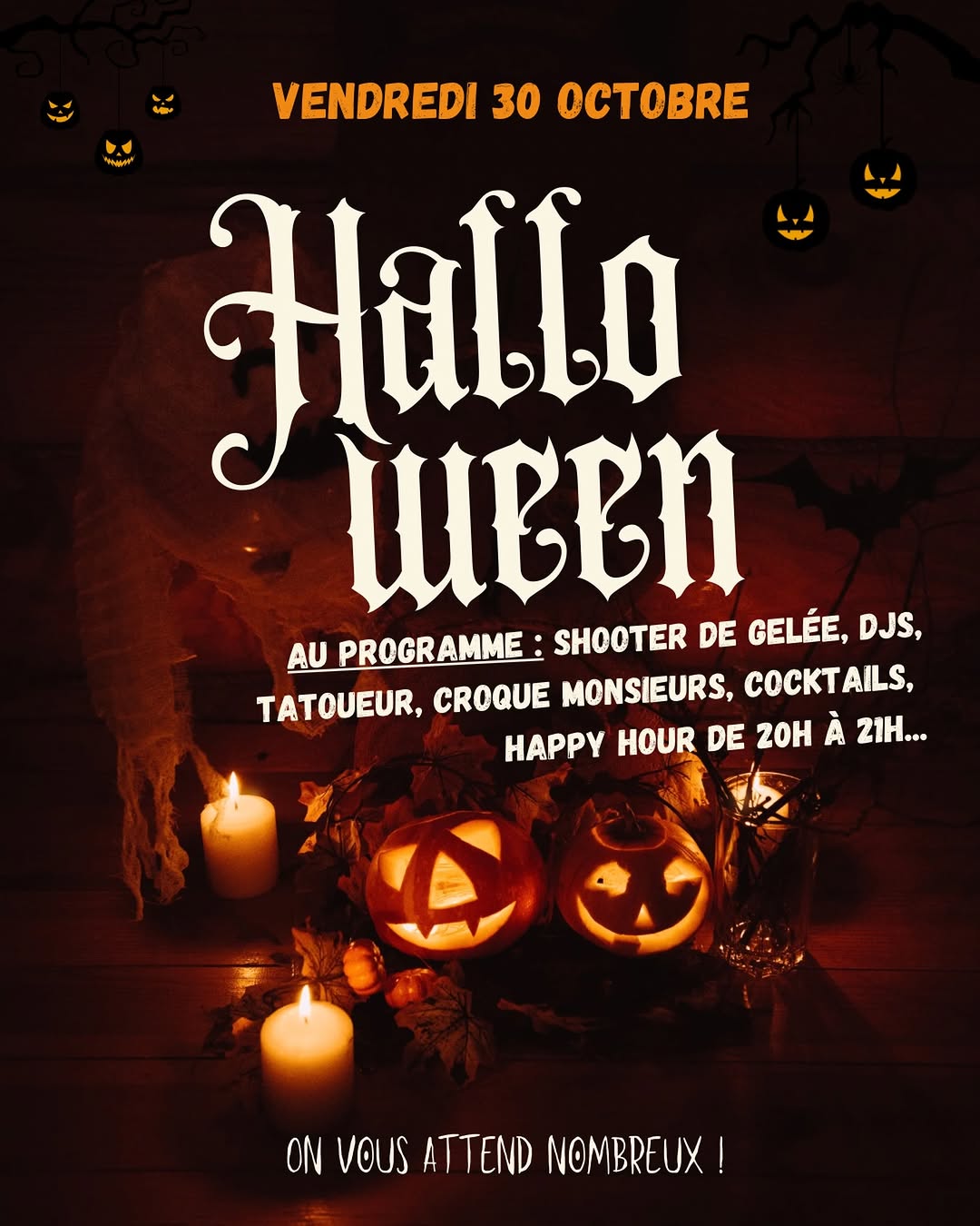 Soiree Halloween avec DJs