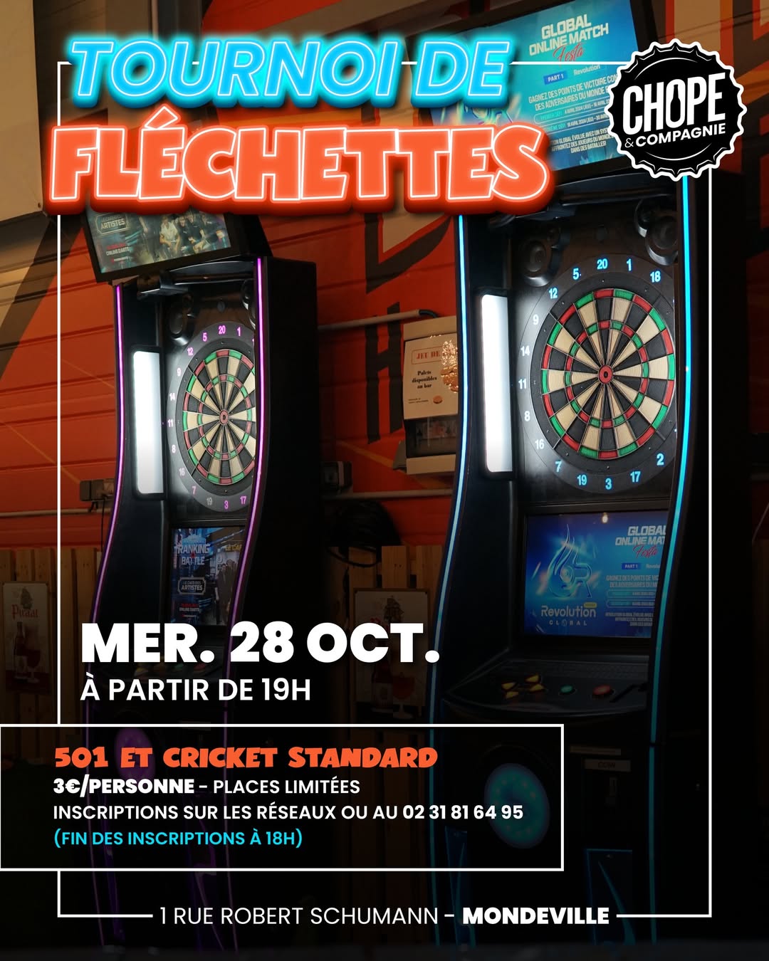 Soirée @ Chope et Compagnie Caen