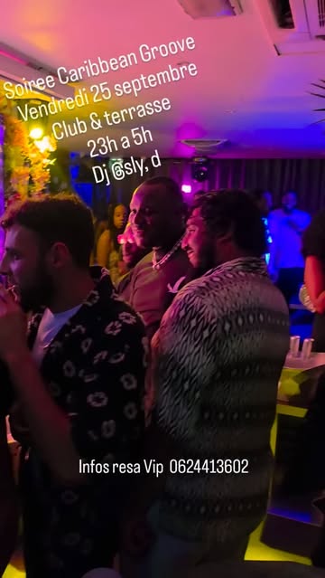 CARIBBEAN GROOVE – ÉDITION ÉTÉ club & Terrasse ☀