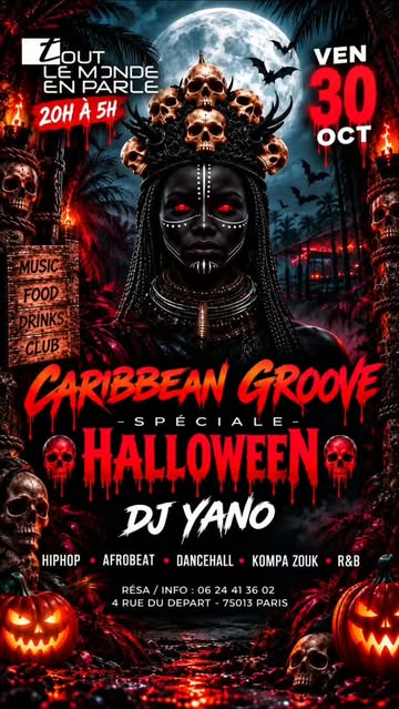 🎃 Caribbean Groove – Special Halloween 🎃