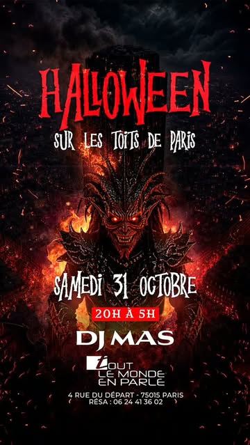 🎃 Halloween Sur les Toits de Paris 👻