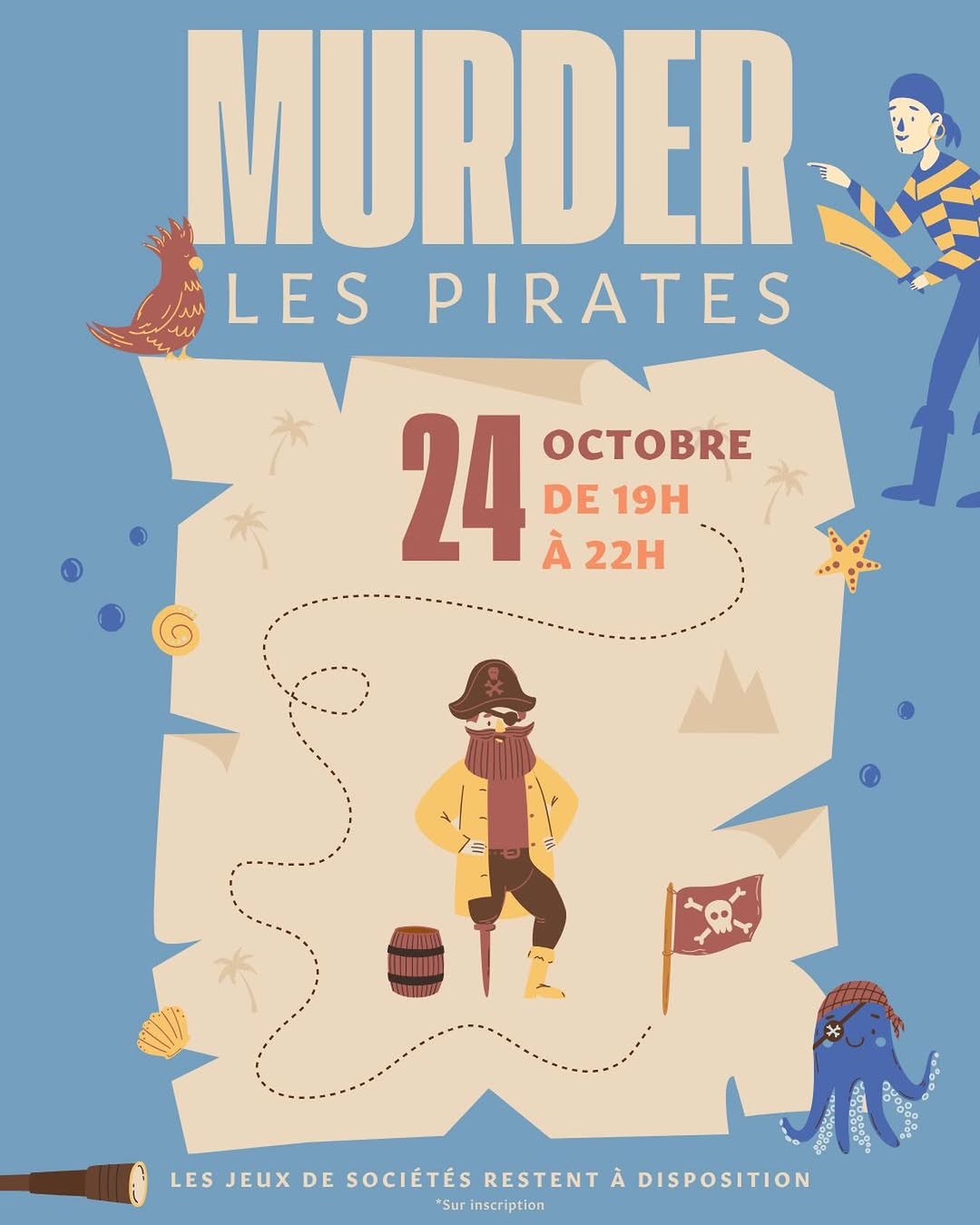 🏴‍☠ Murder Party