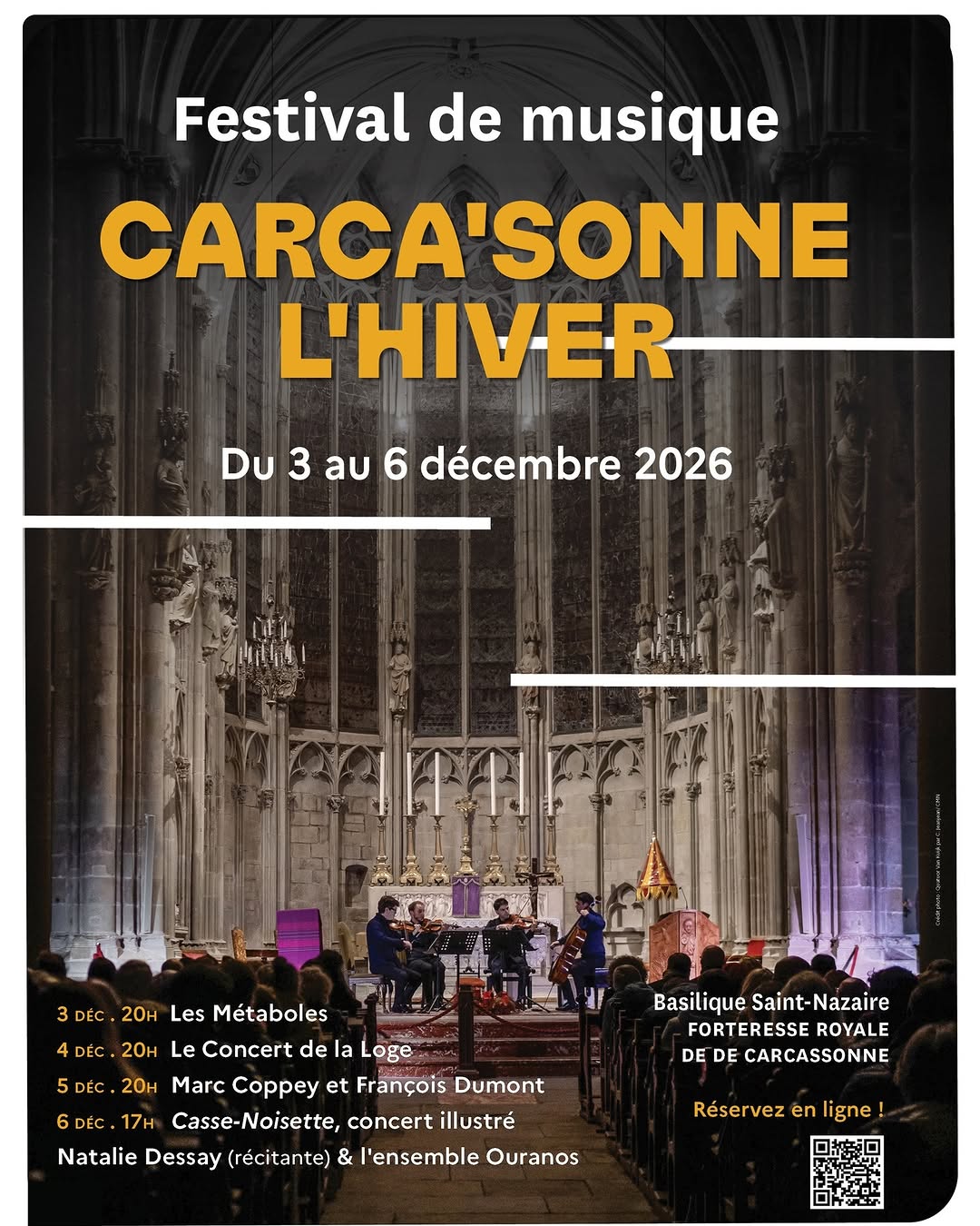 ▪ (20h) : Ensemble Les Métaboles — Magie polyphonique a cappella
