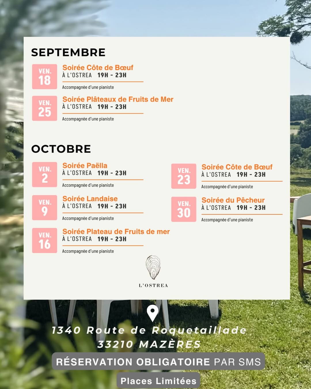 Et parce qu’on aime vous retrouver régulièrement…