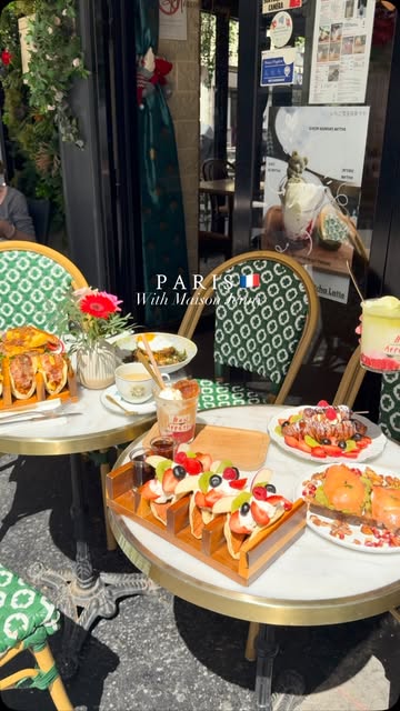 The most original brunch in Paris with @maisonjenny.paris 🌸🇫🇷