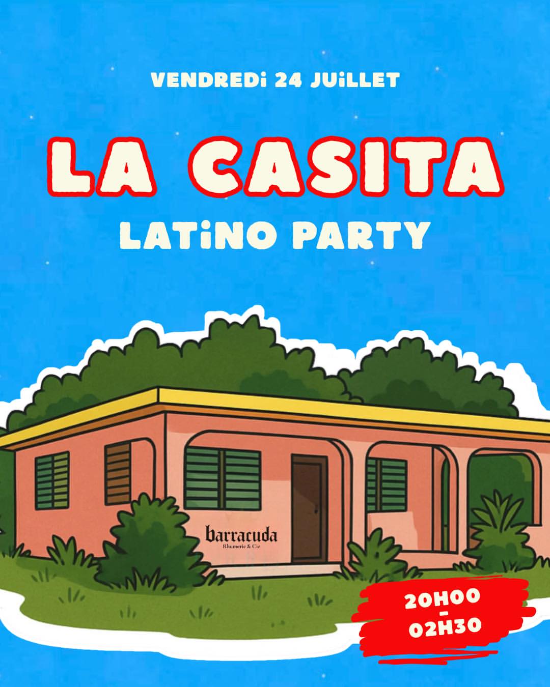 Le vendredi 24 juillet, il va faire chaud au Barracuda