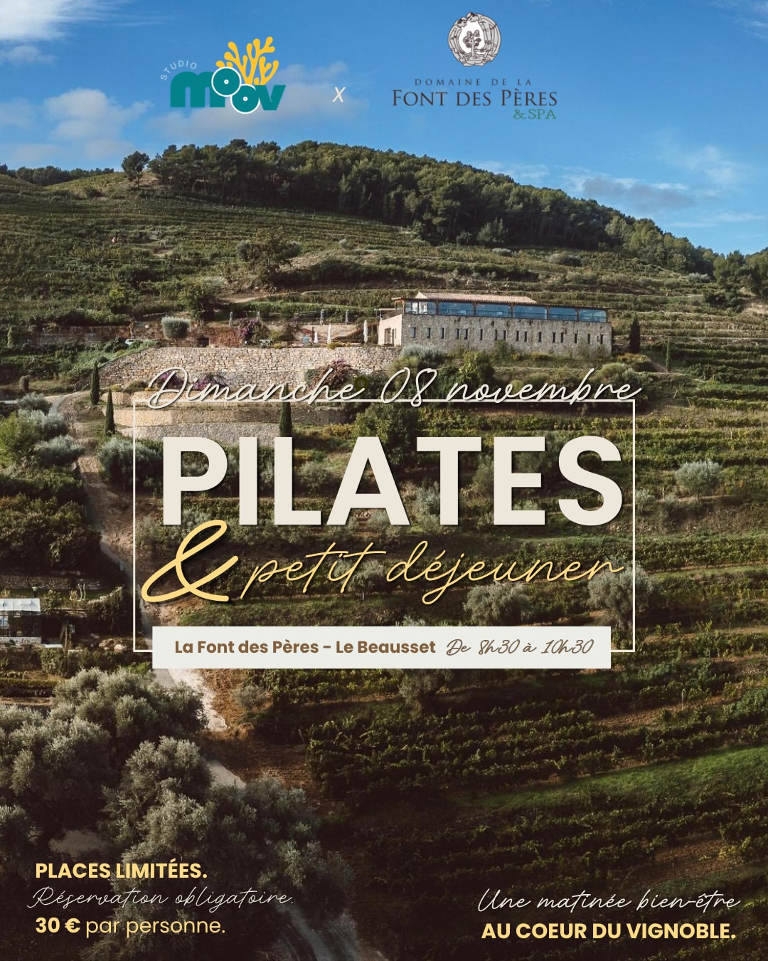 Atelier Pilates et Petit Déjeuner