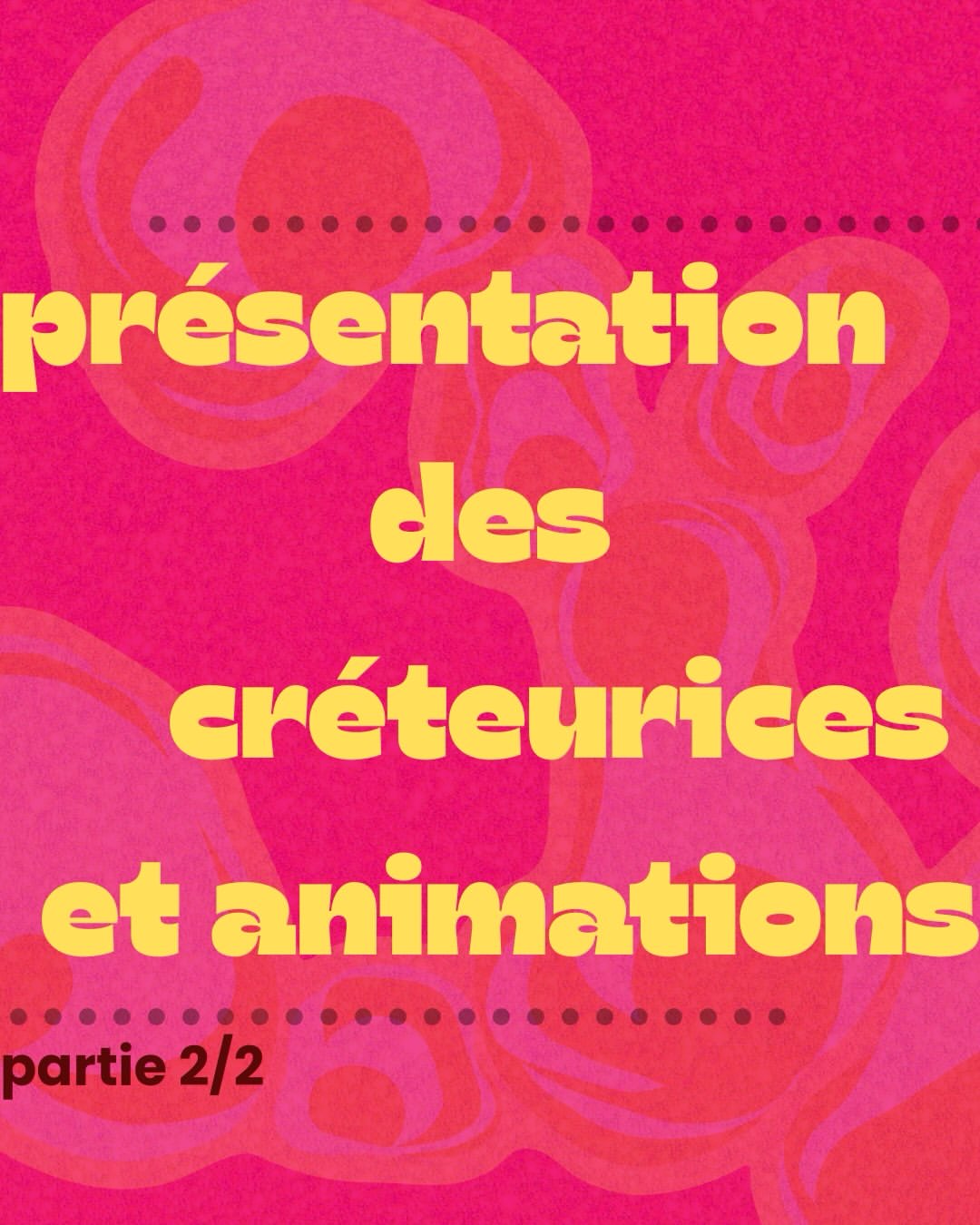 La deuxième partie des créateur·ices du Sunday Market est là !