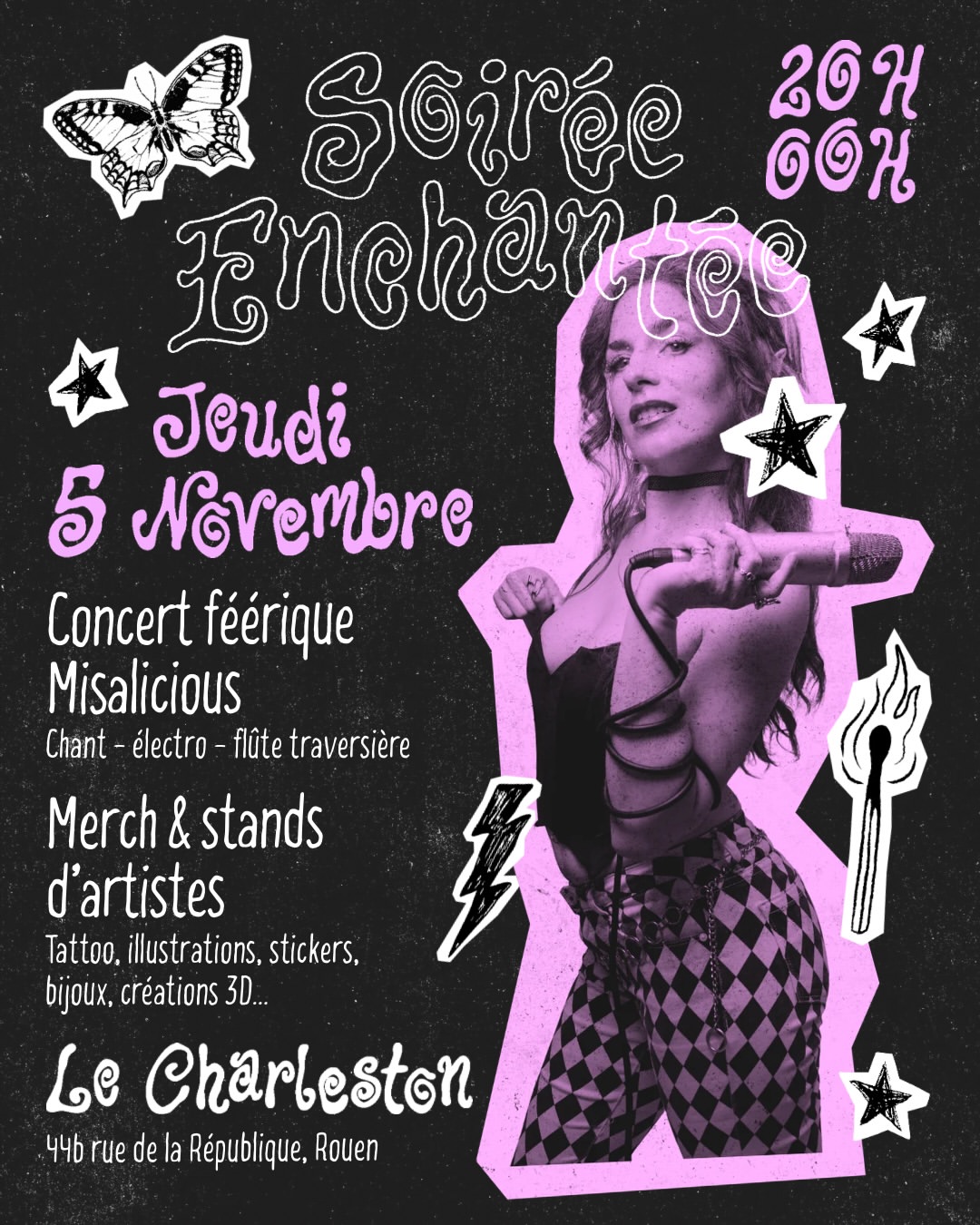 Prépare-toi à passer une soirée witchy féerique post-Halloween le jeudi avec @_misalicious au