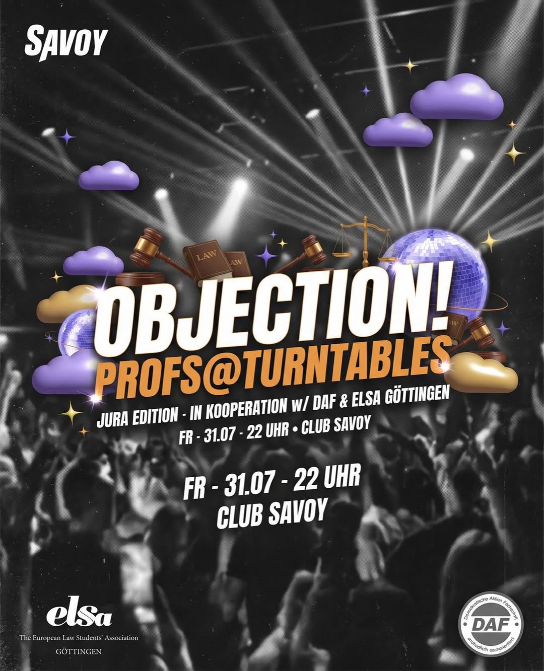 Soiree Semesterabschlussparty
