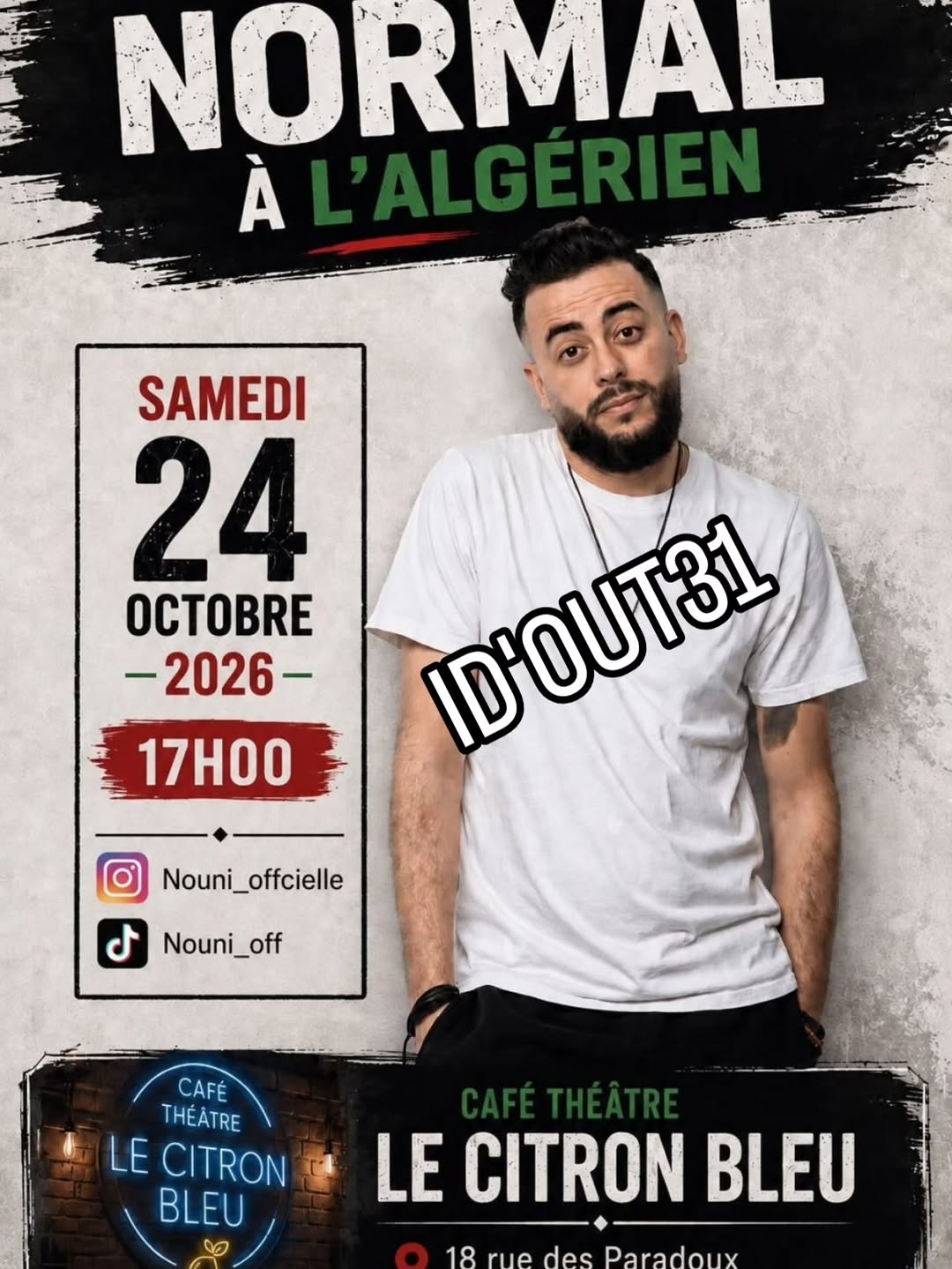 Du Stand-up 100% en arabe dialectal à Toulouse ! 🎭🇩🇿