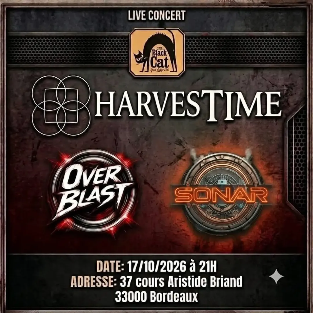 1er concert de la saison avec @sonargroupe et @overblast_official le 17 octobre au