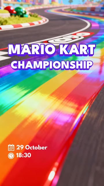 🏁Mario Kart Championship – Thursday, 29 October 🎮