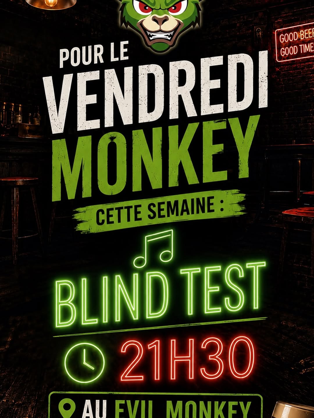 Vendredi Monkey