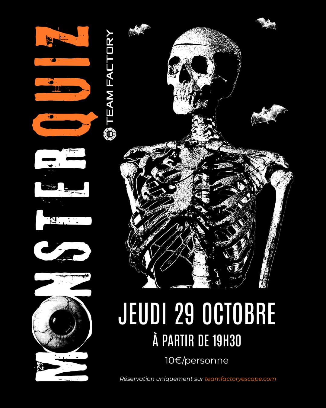 Soirée House @ Team Factory | Escape Game et Bar à Jeux