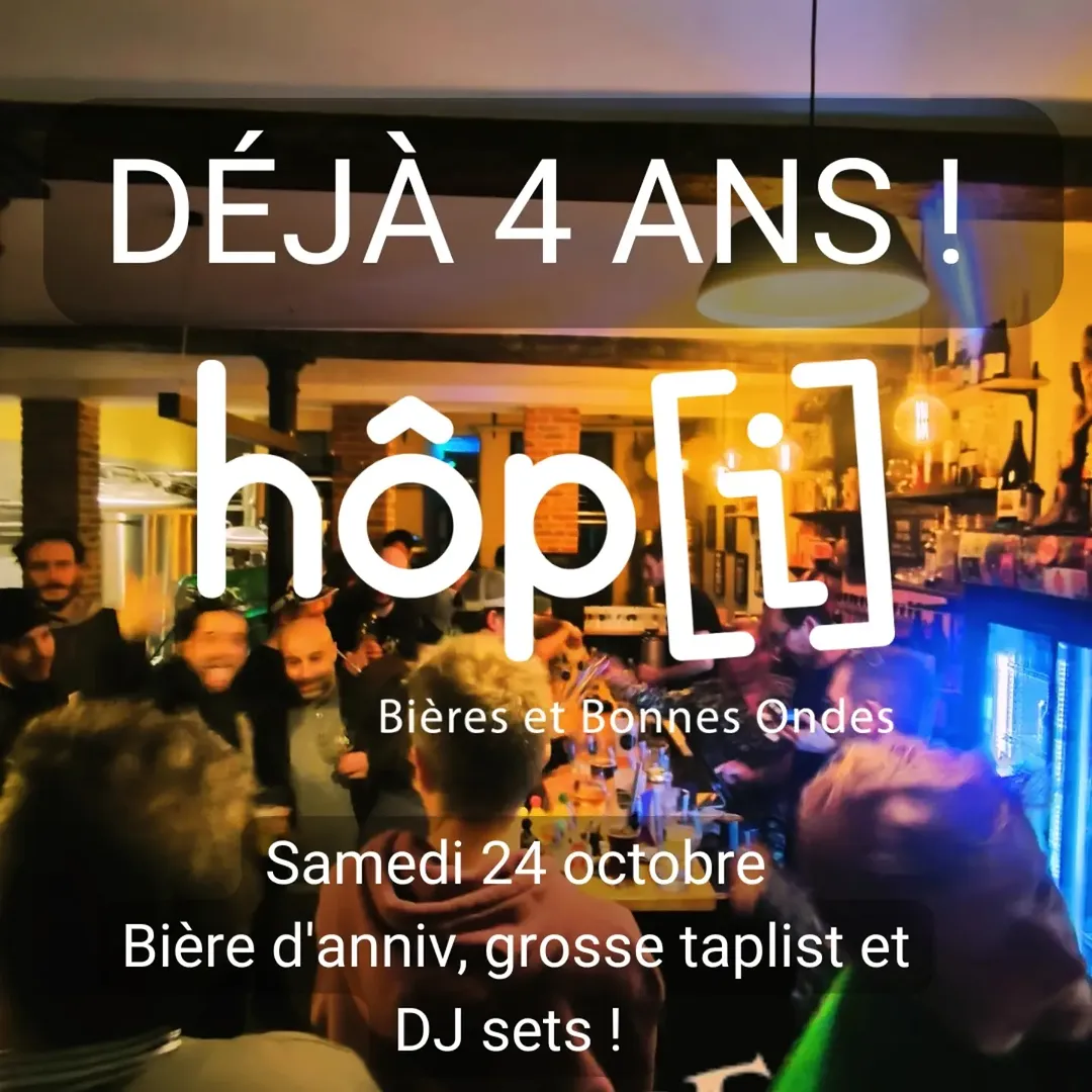 💥🎂 4 ANS DE HÔP[i] !