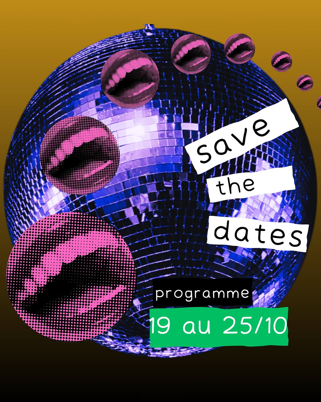 PROGRAMME DU 19 au 25/10