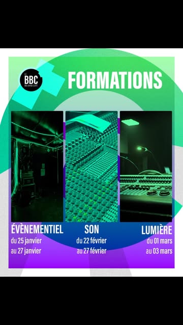 janvier 2027 Son : du au 27 février 2027
💡 Lumière : du 01 mars au 03 mars 2027