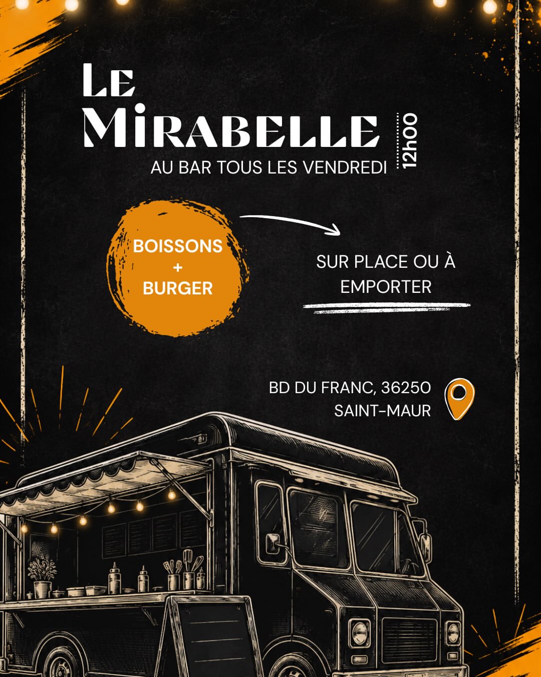 Brunch Burger Le Mirabelle