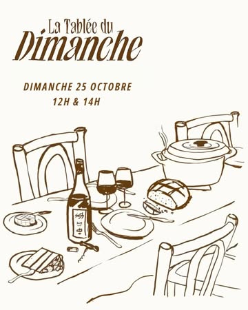 Brunch Tablée du Dimanche