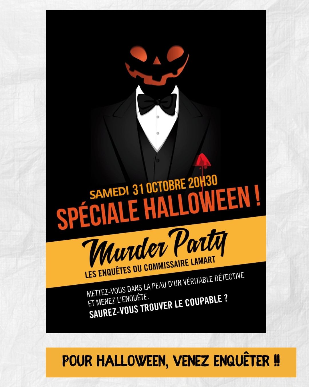 Soiree Murder Party Halloween