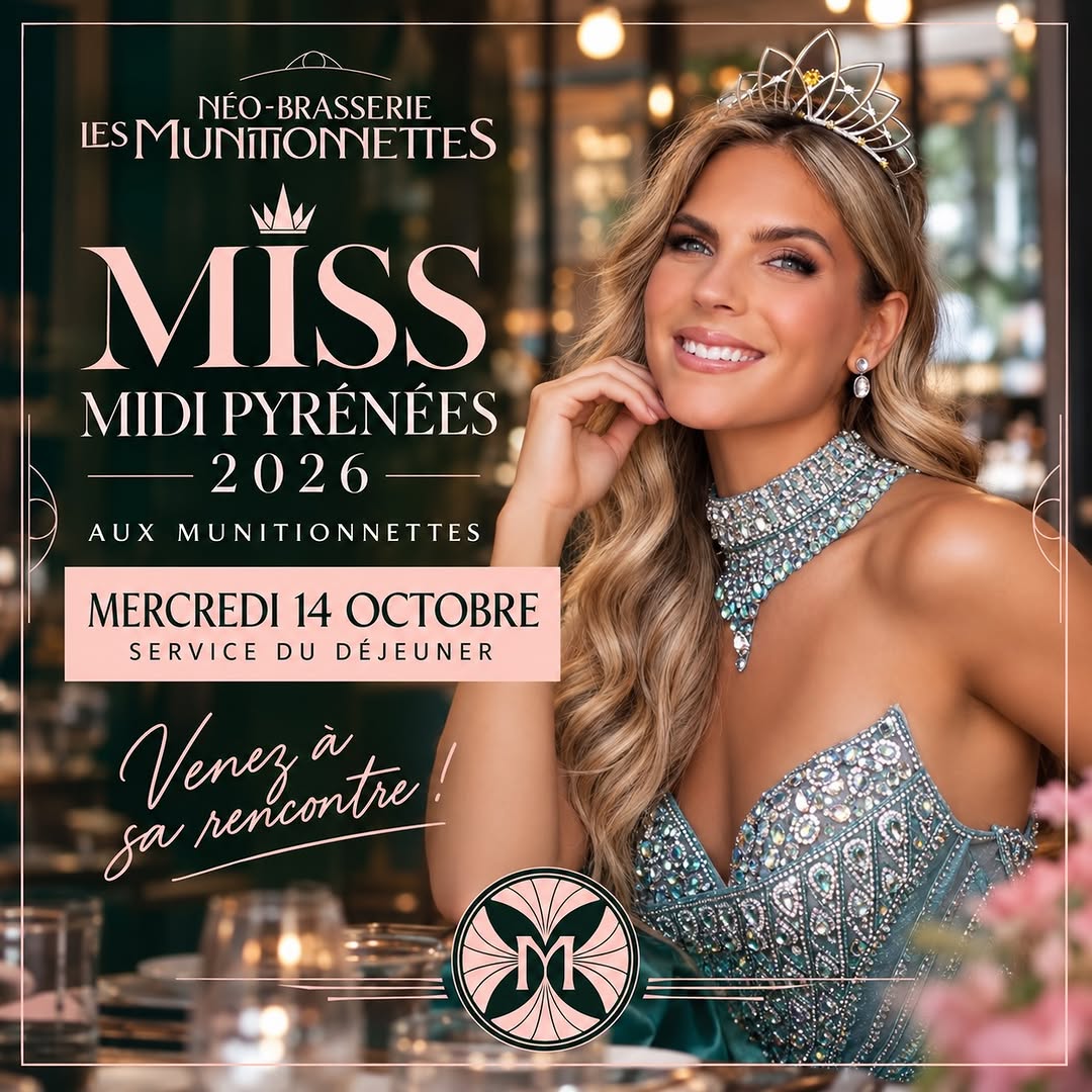 Déjeuner avec Miss Midi-Pyrénées