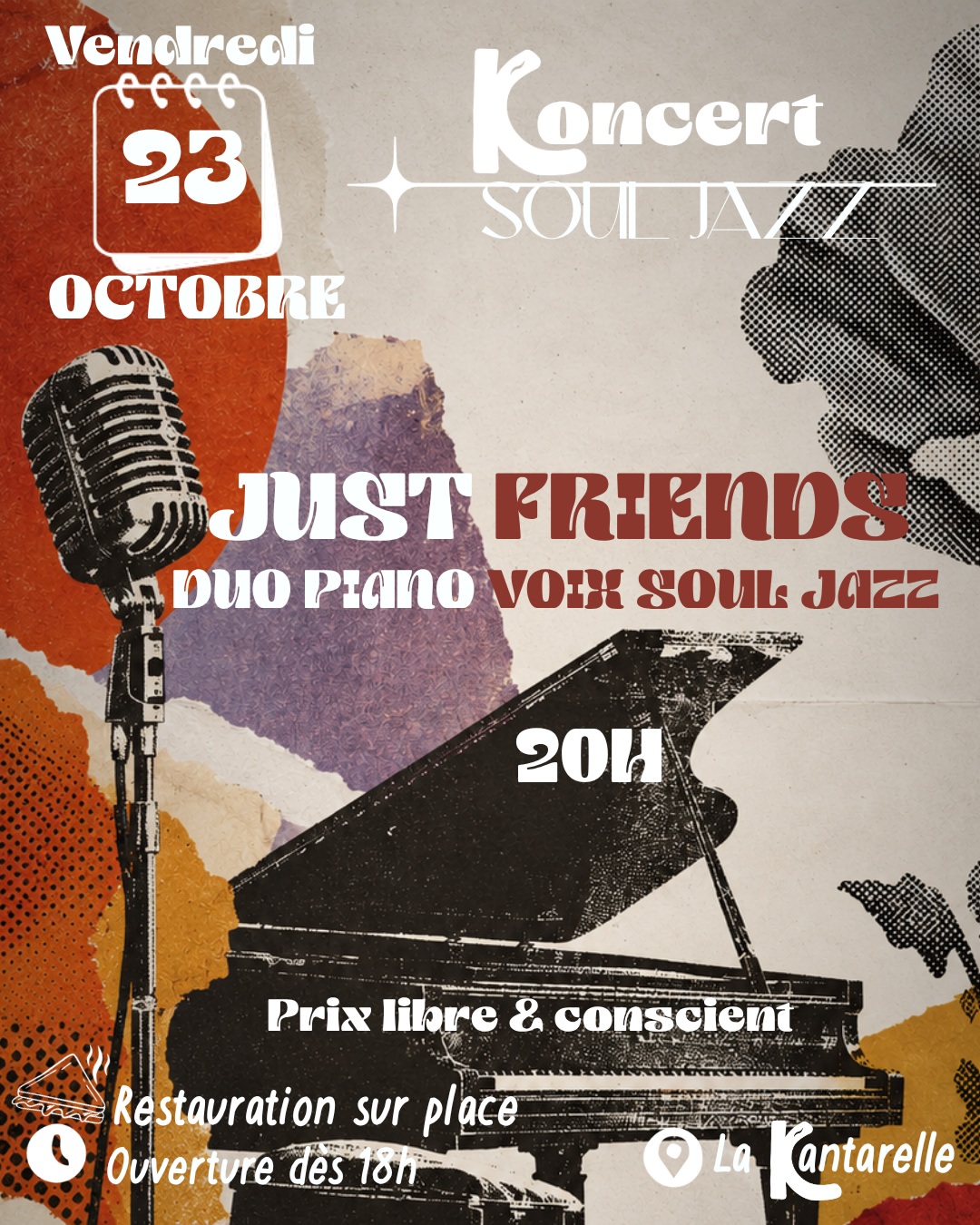Concert Just friends - Jazz Soul