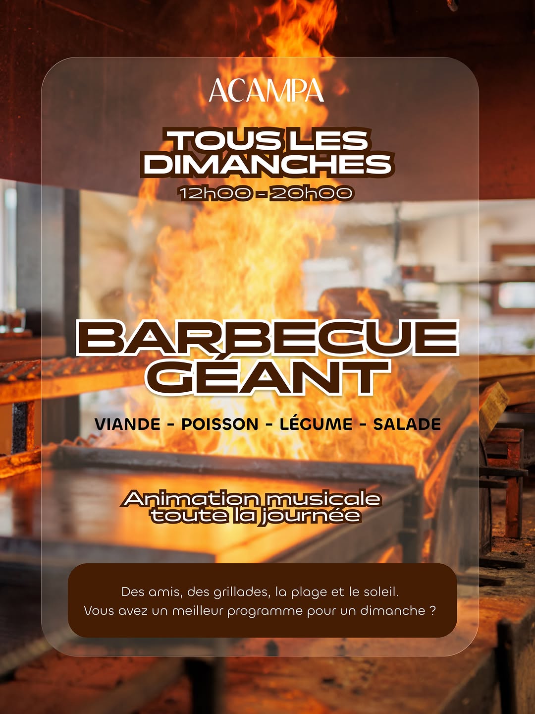 Barbecue Géant avec Animation Musicale
