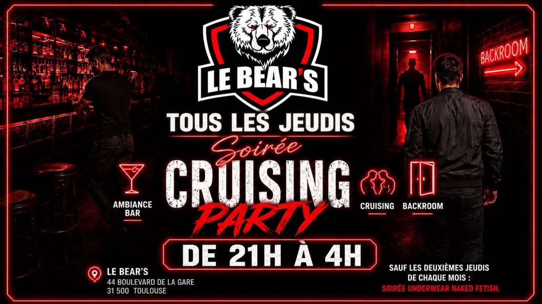 La Rentrée des Jeudis au Bear’s !