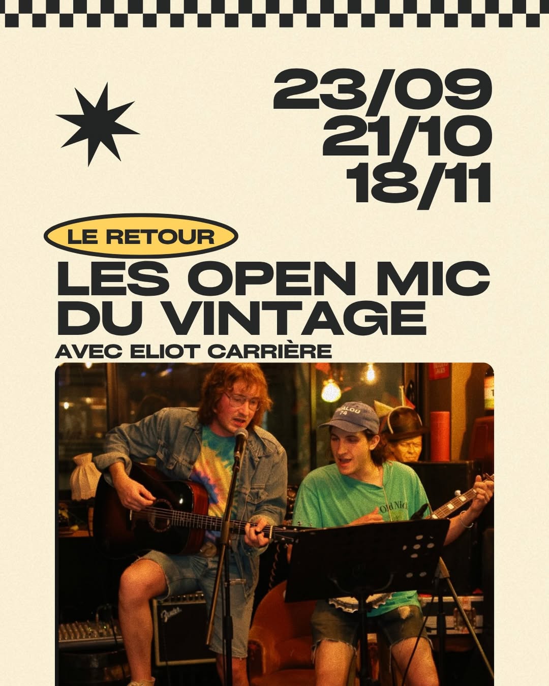 Open Mic Retour