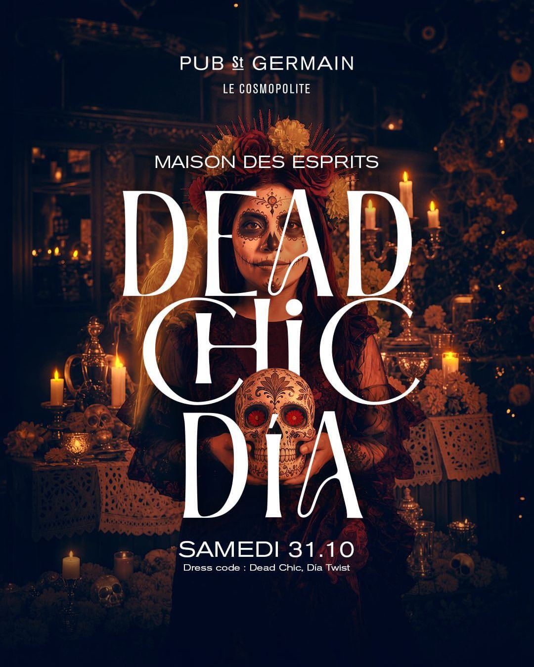 💀 **halloween À Paris — Dead Chic Día** 🌺
