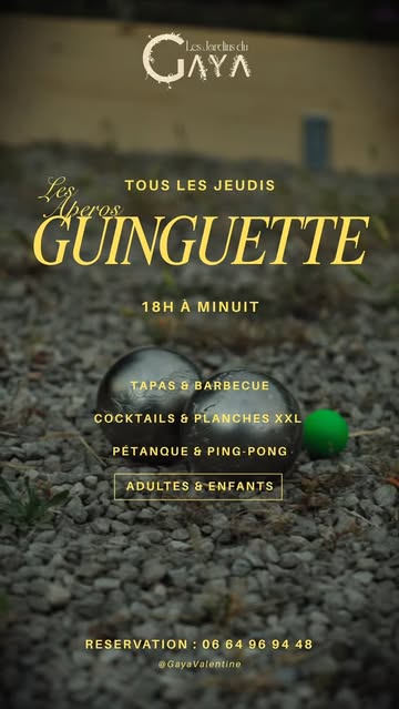 Les Apéros Guinguette, c’est le rendez-vous du jeudi !