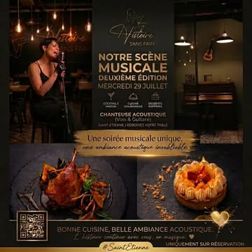 Rejoignez-nous le mercredi pour une soirée musicale unique et une ambiance acoustique inoubliable.