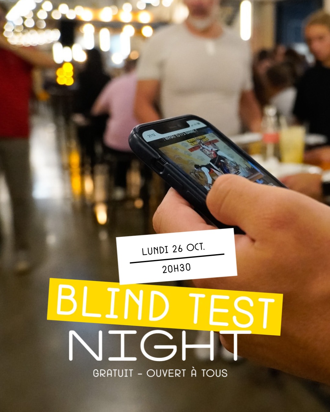 Blind Test Night aux Halles