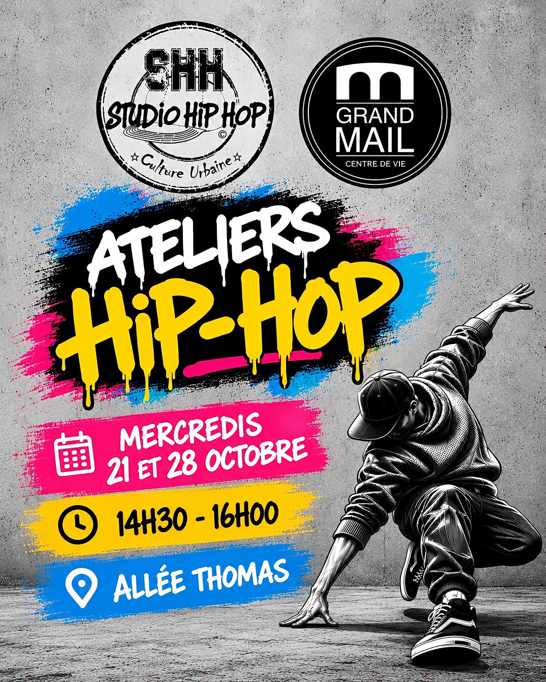 Le hip-hop s’invite au Grand Mail avec