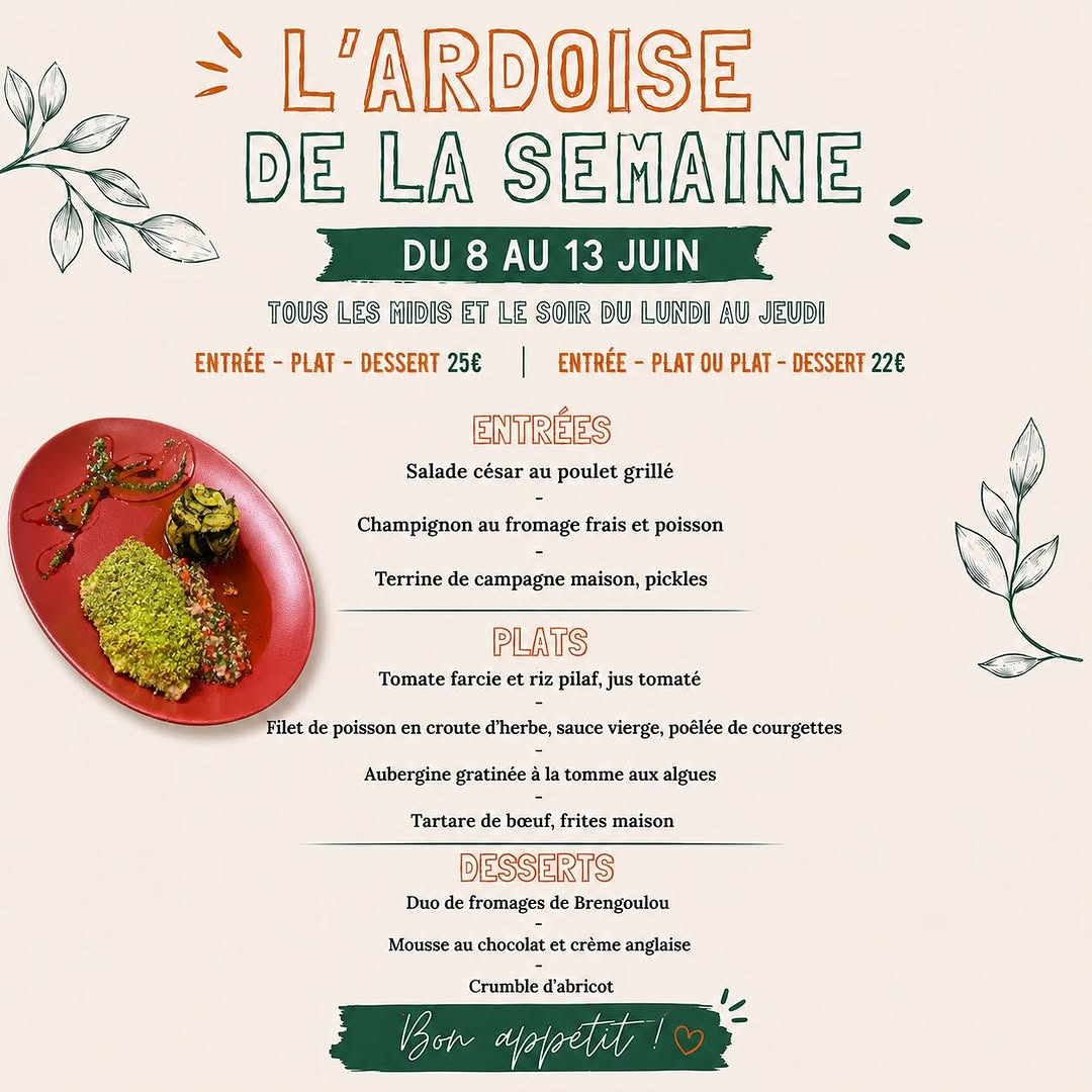 Menu du Moment