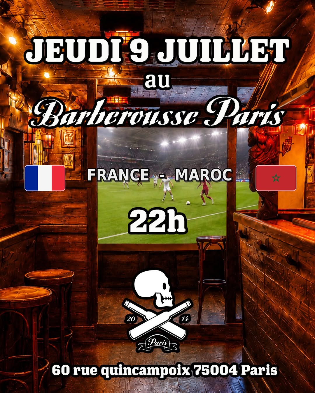 Jeudi, 1/4 de Finale Historique ! 🇫🇷🇲🇦