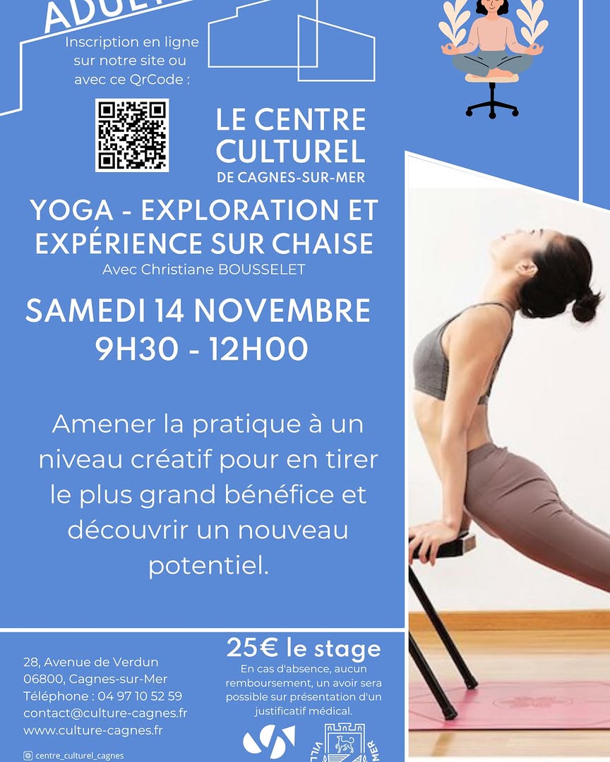 Atelier Yoga Sur Chaise