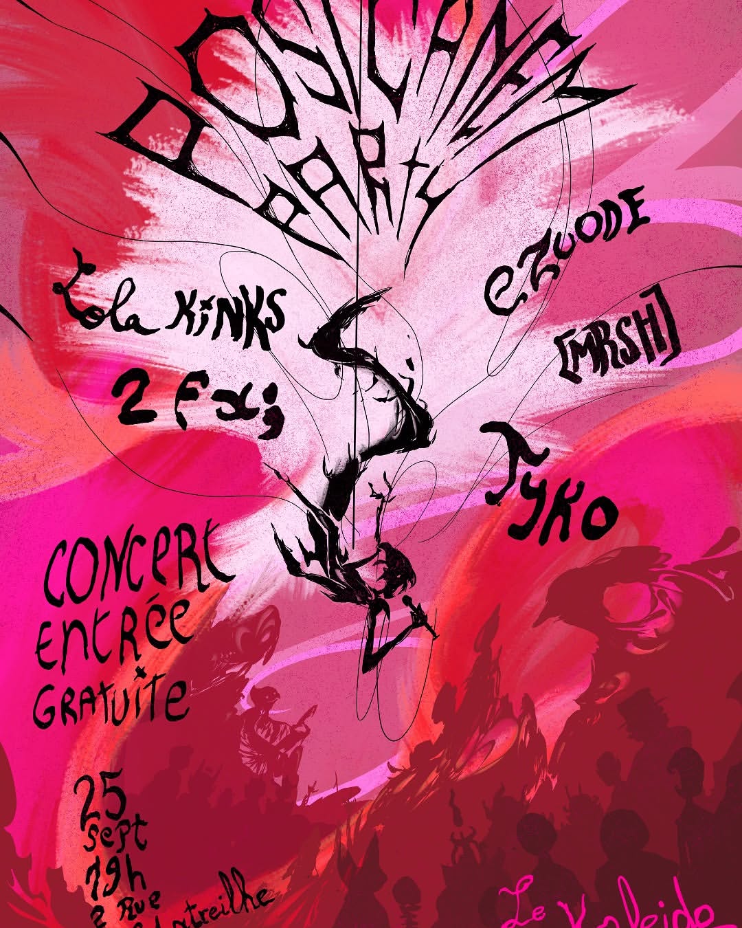 POST CANEM PARTY ce vendredi ! 5 artistes Live, 1 Collectif, 5 univers à découvrir
