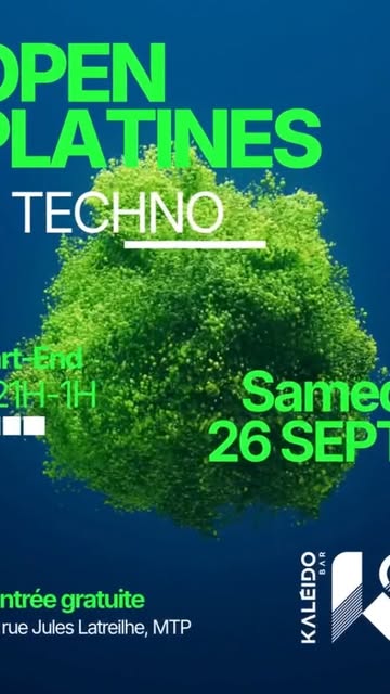 Open Platines ce samedi ! Focus Melodic / Minimal Techno