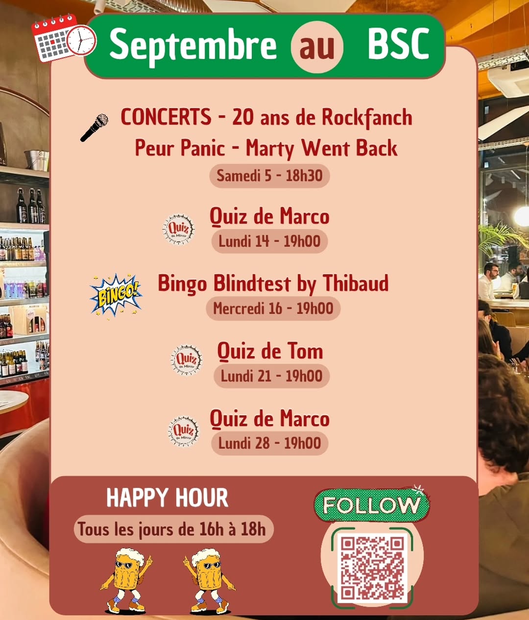 C’est la rentrée aussi au BSC !