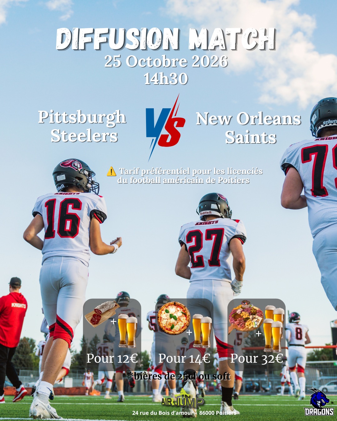 🏈 Dimanche, C’est Football Américain ! 🏈